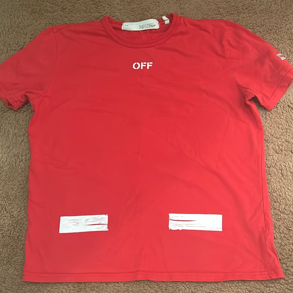 Off-White Red shirt